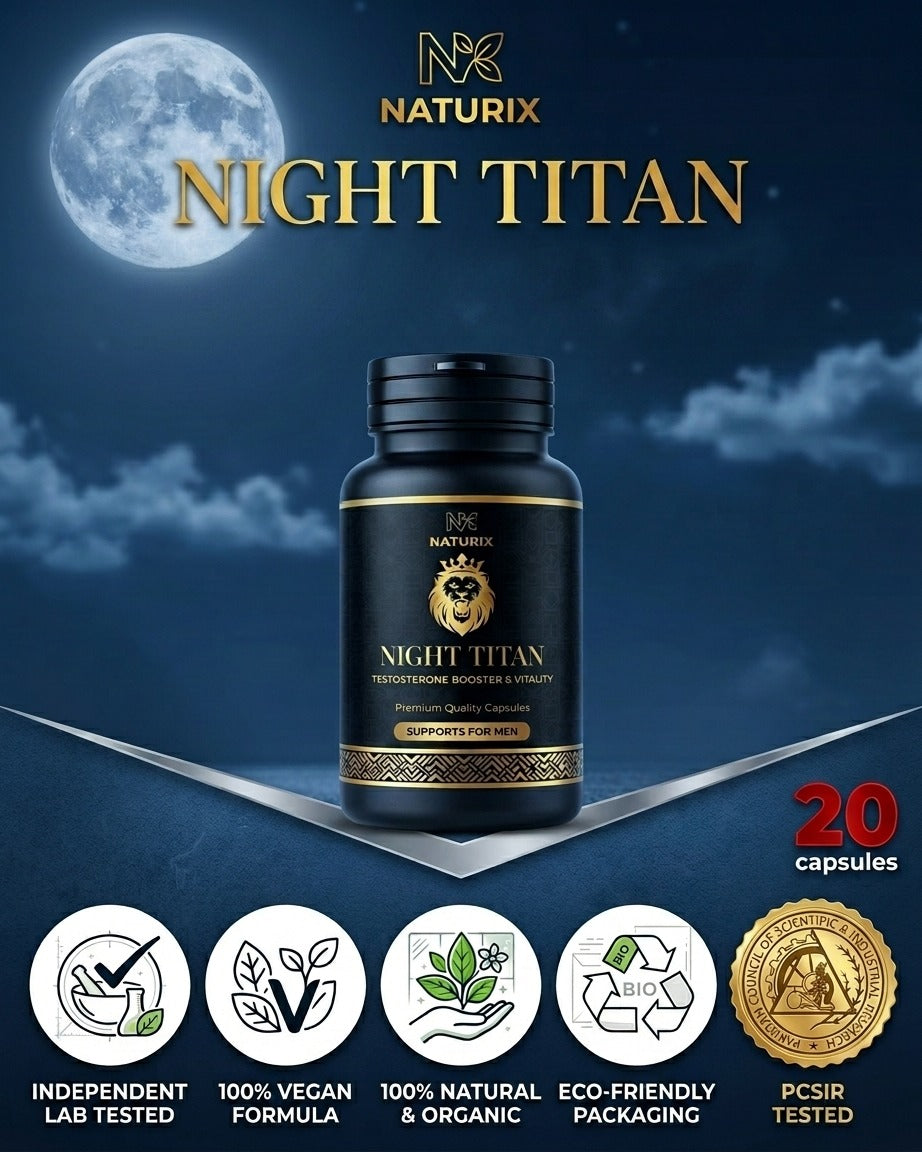 Night Titan Premium Herbal Timing Capsules