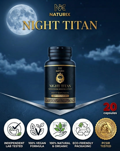 Night Titan Premium Herbal Timing Capsules