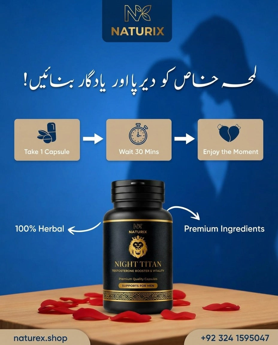 Night Titan Premium Herbal Timing Capsules