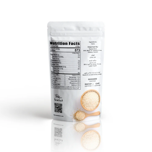 White Sesame Seeds – Nutrient-Rich Seeds for Health and Flavor